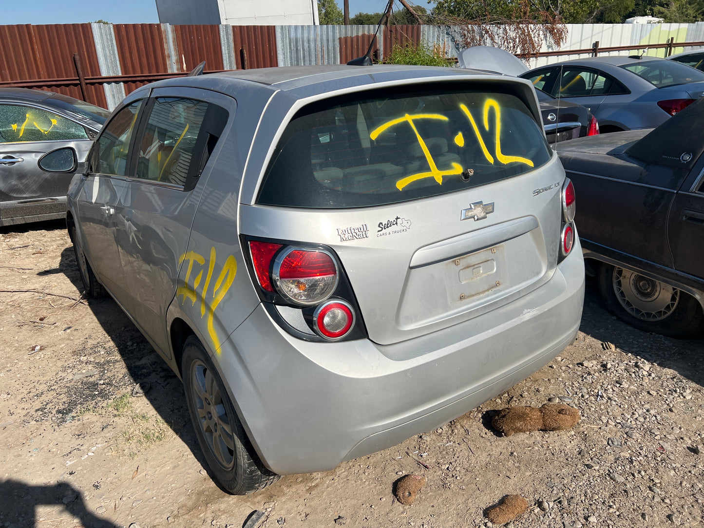 1/2 2012-2020 CHEVY SONIC  | All Parts A - F | SKU #: M17762