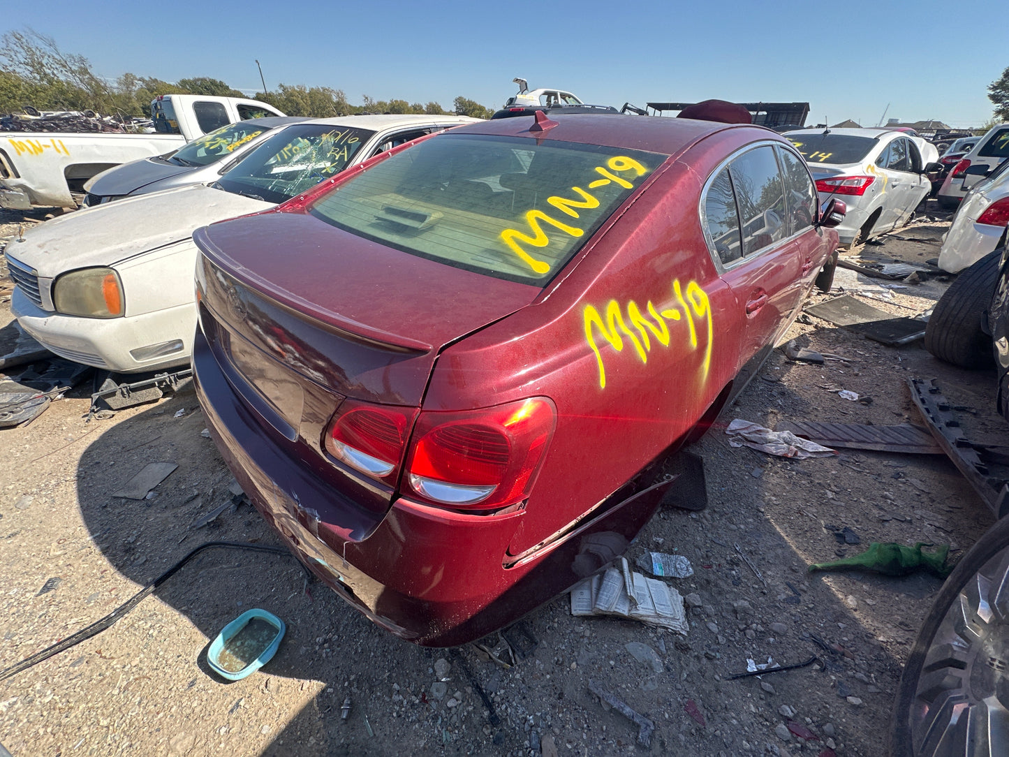 1/2 2006-2011 LEXUS GS350 | All Parts A - F | SKU #: M17869