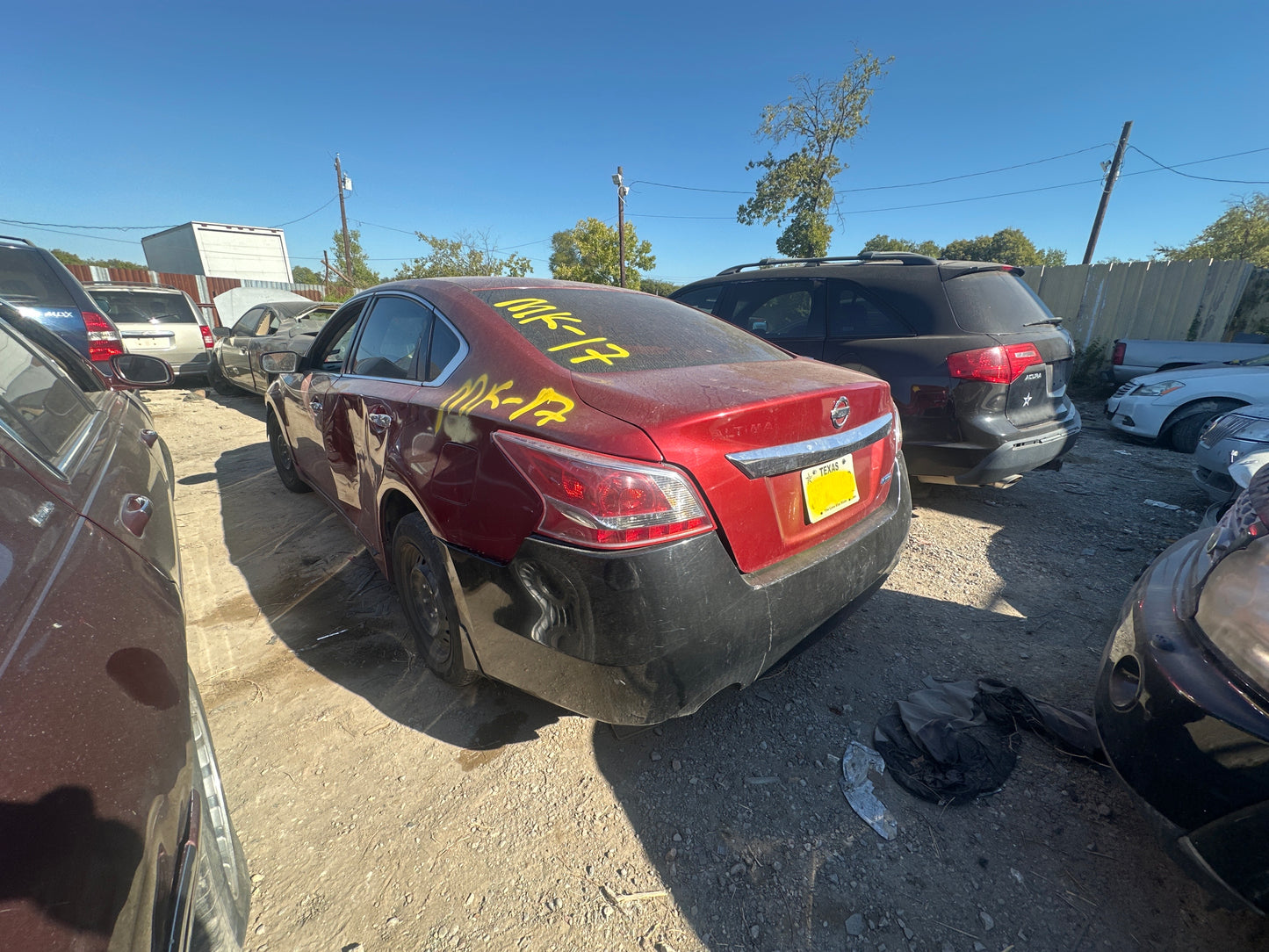 1/2 2013-2016 NISSAN ALTIMA | All Parts A - F | SKU #: M17807