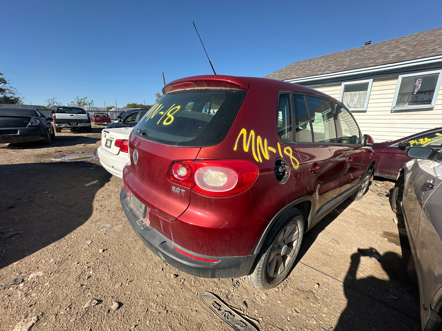 1/2 2009-2017 VOLKSWAGEN TIGUAN  | All Parts A - F | SKU #: M17868