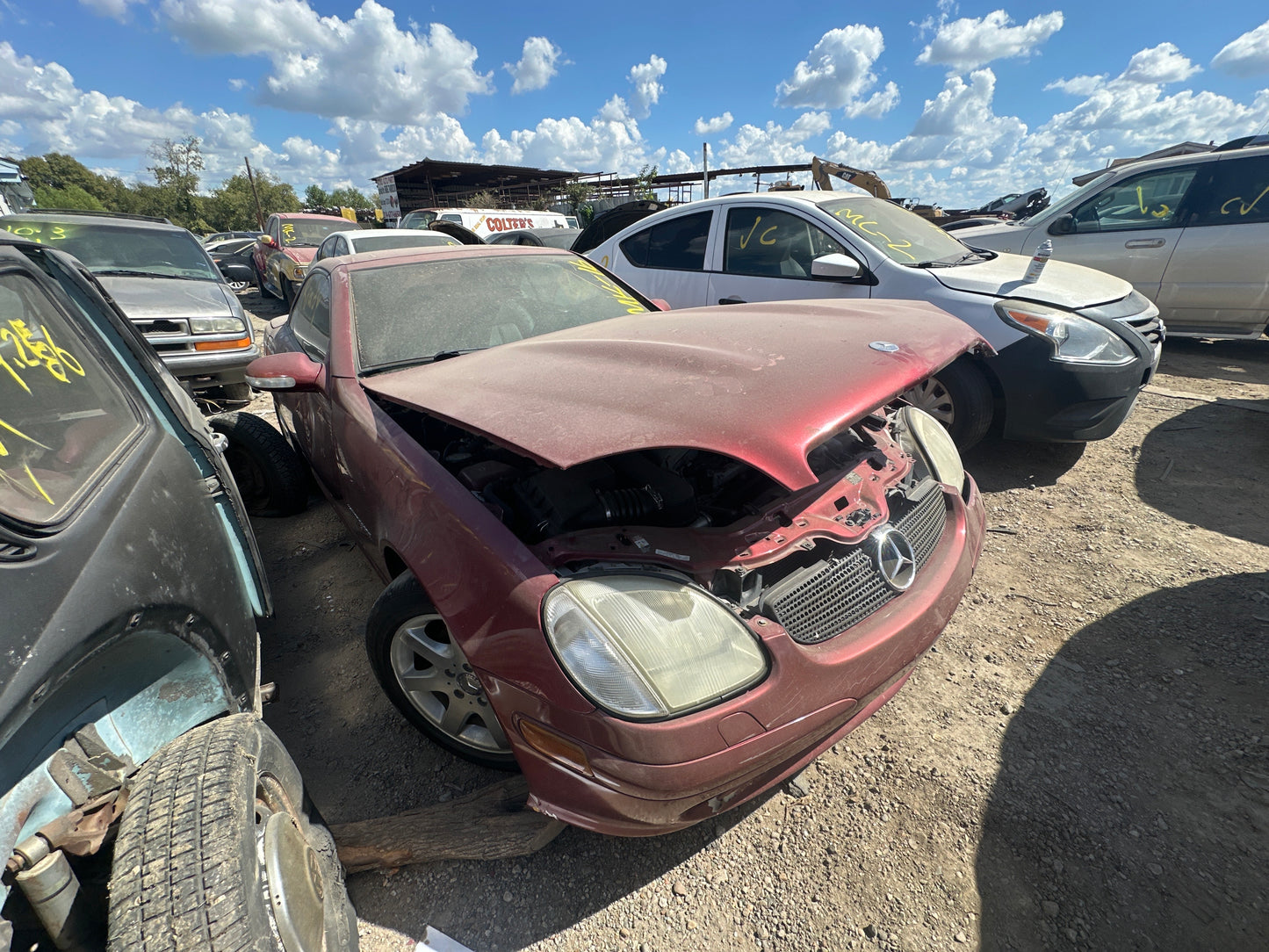 1/2 2001-2004 MERCEDES BENS SLK230 | All Parts A - F | SKU #: M17806