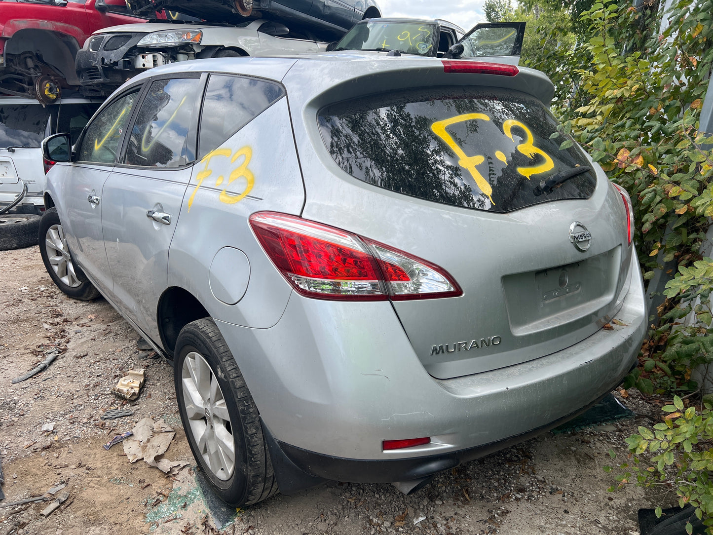 1/2 2009-2014 NISSAN MURANO | All Parts A - F | SKU #: M17693