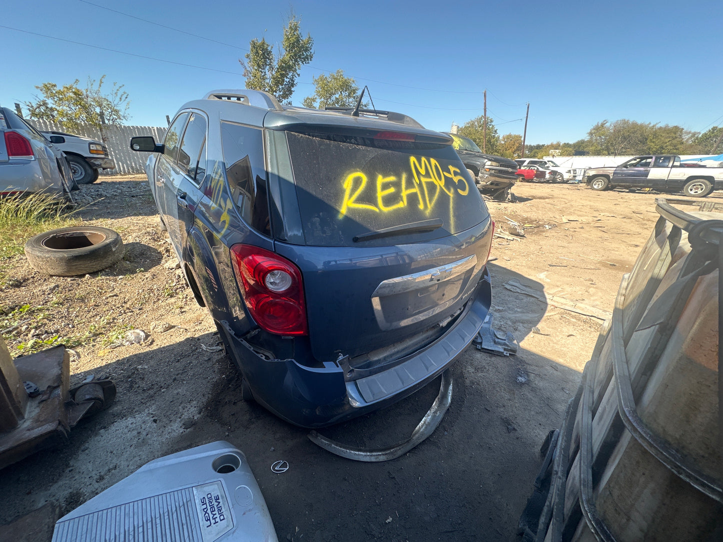 1/2 2011 CHEVROLET EQUINOX | All Parts A - F | STK# M17875