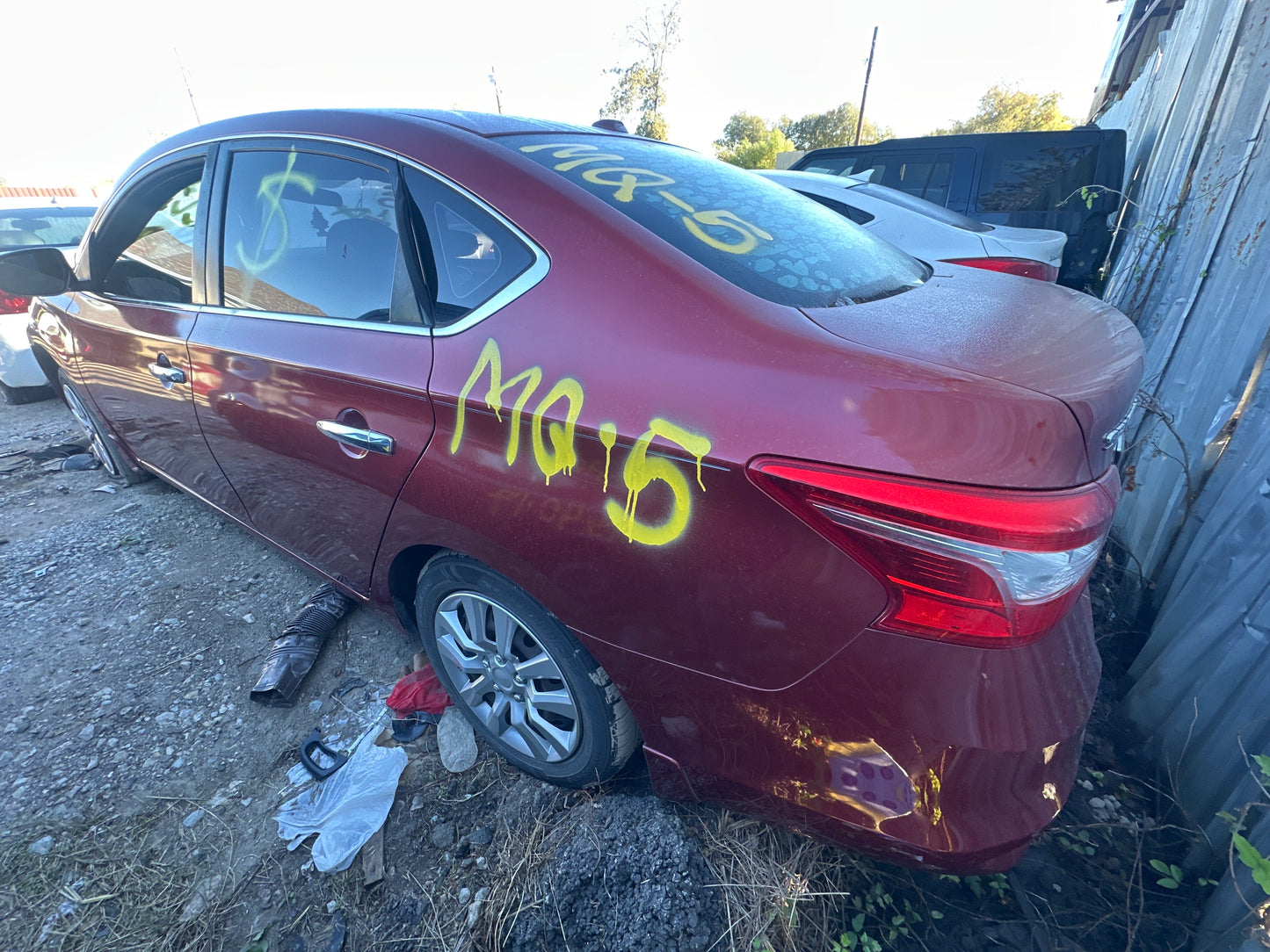 1/2 2016 NISSAN SENTRA | All Parts A - F | STK# M17915