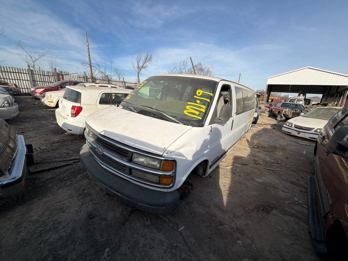1993-2003 CHEVROLET EXPRESS- PARTING OUT- MI-19- #   M18569