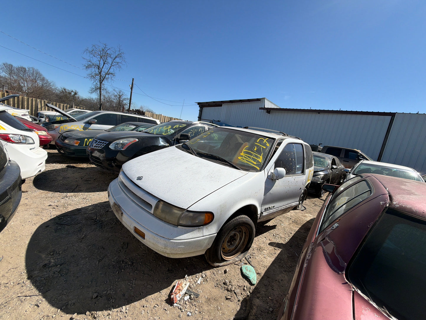 1993-1995 NISSAN QUEST- PARTING OUT- MI-17- #   M18567