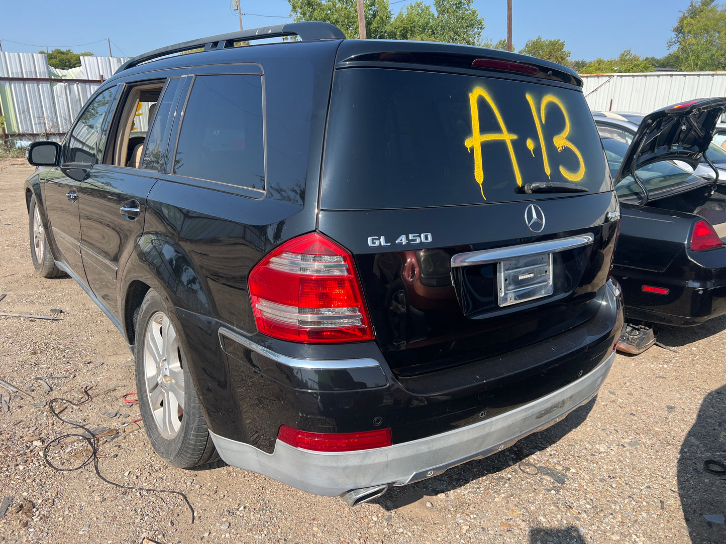 1/2 2007 - 2012 Mercedes Benz GL450 | All Parts A - F | SKU #: M17603 A-13