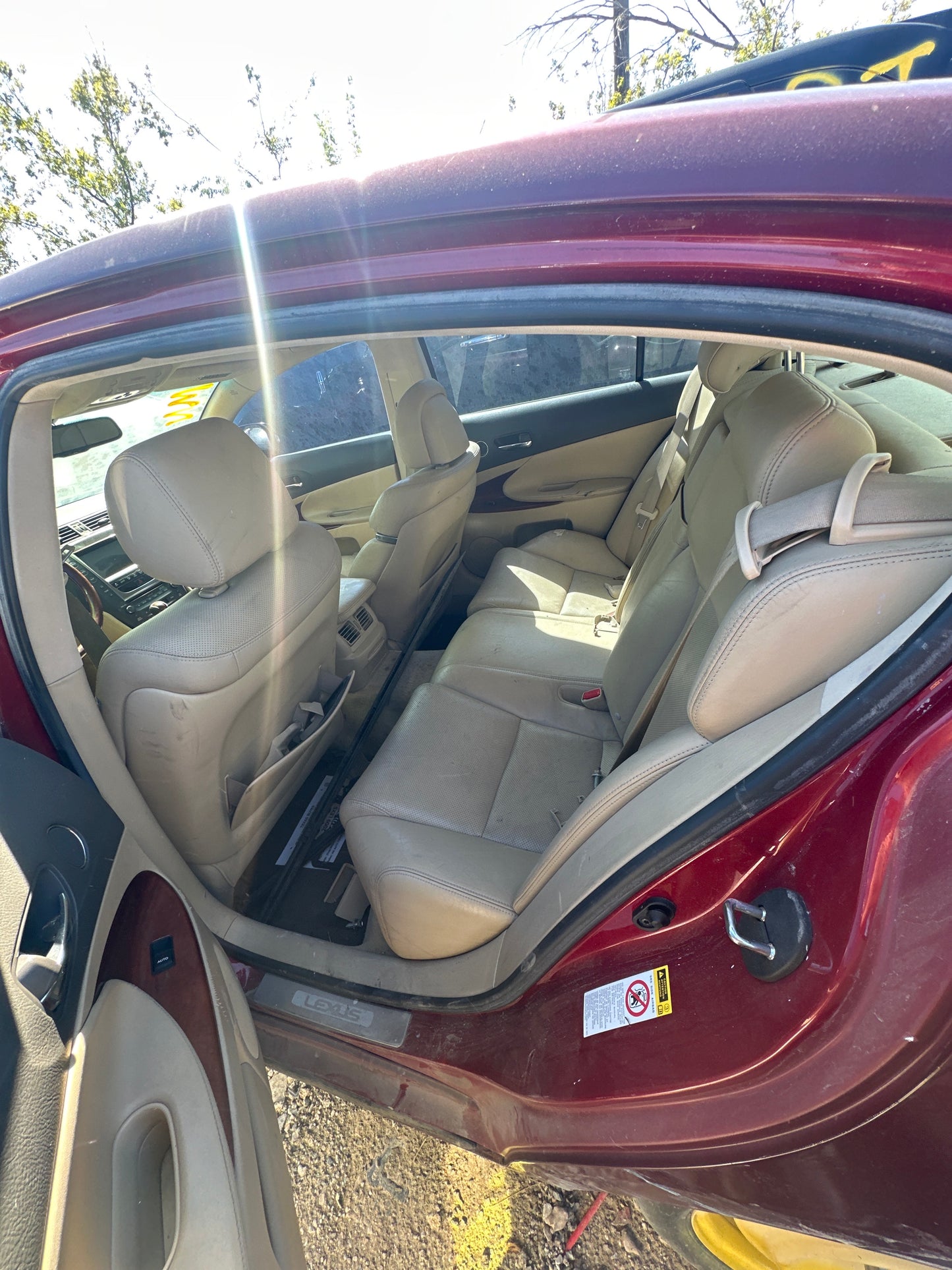 1/2 2006-2011 LEXUS GS350 | All Parts A - F | SKU #: M17869