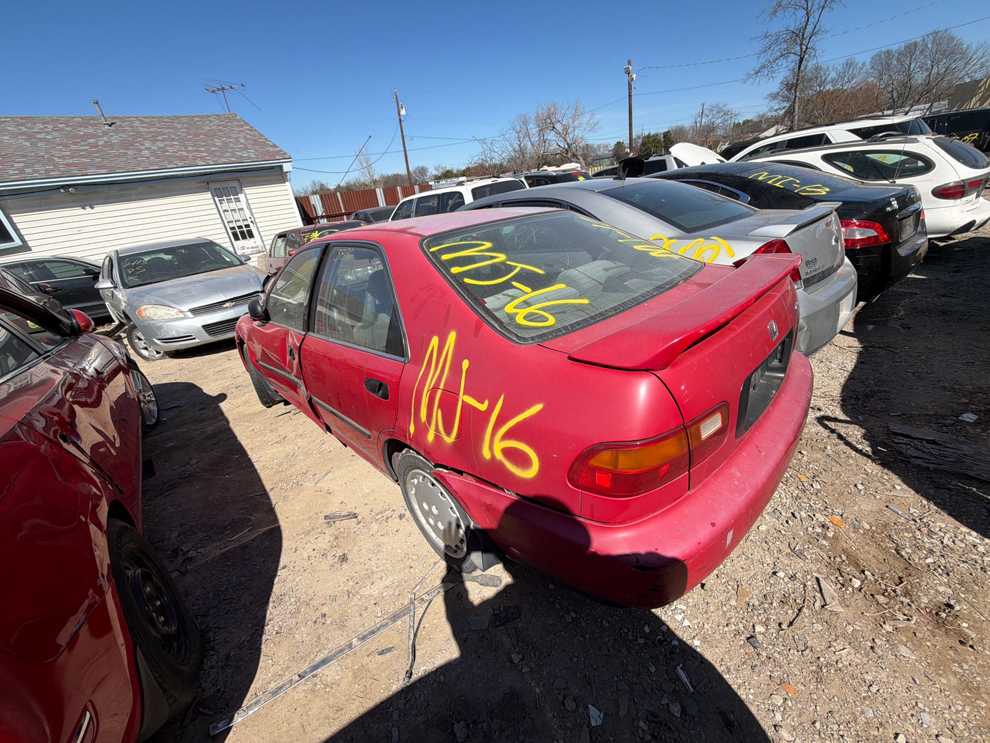 1992 - 1995 Honda Civic - Stock #: M18586 MJ-16