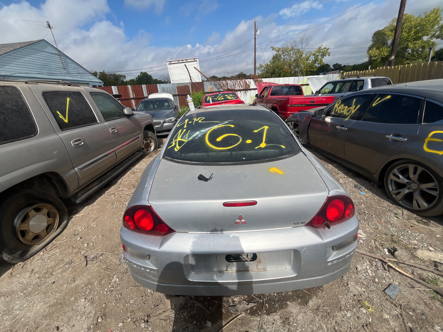 1/2 2000 MITSUBISHI ECLIPSE | All Parts A - F | STK # M17711