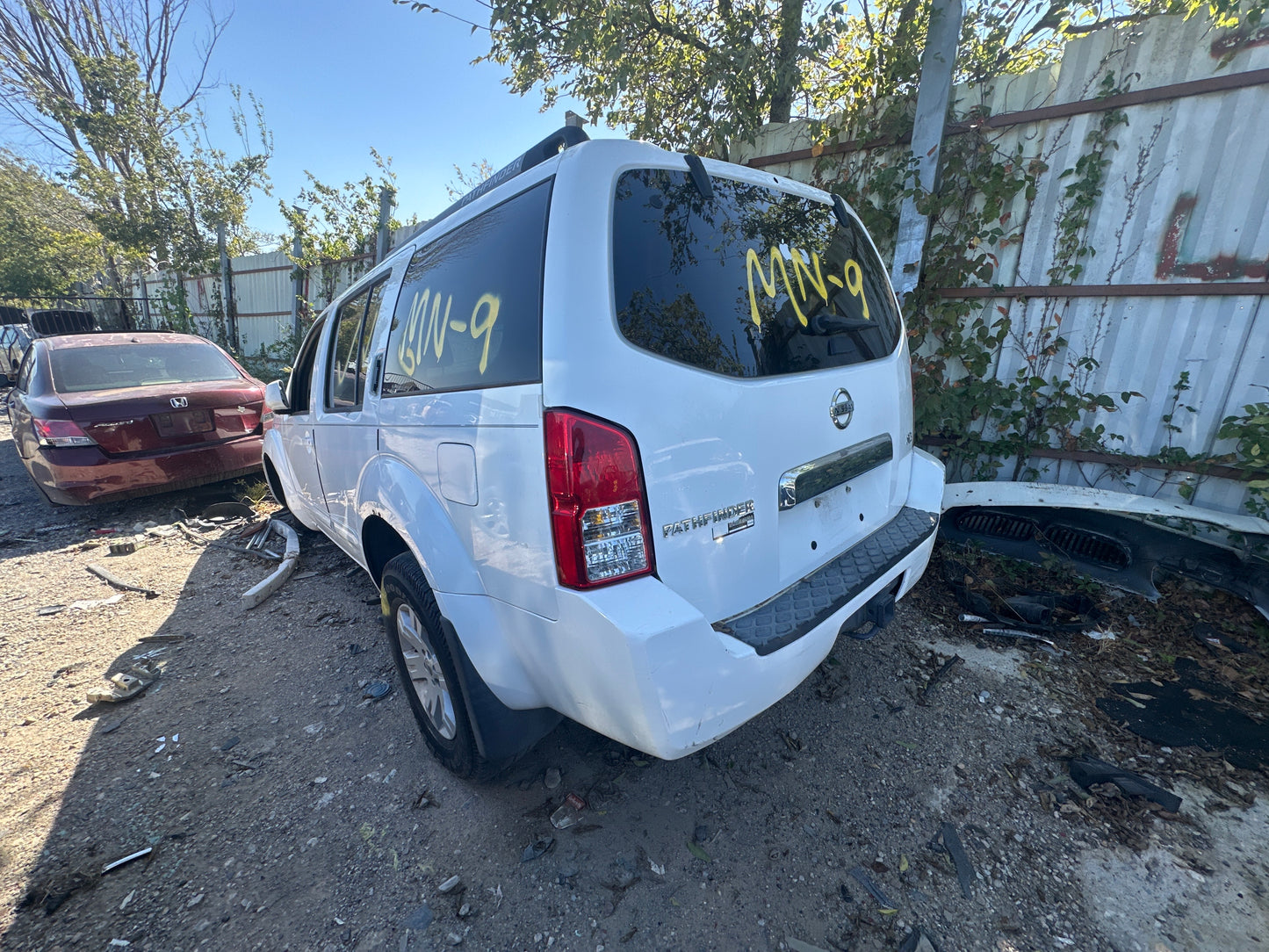 1/2 2005-2012 Nissan Pathfinder | All Parts A - F | SKU #: M17859