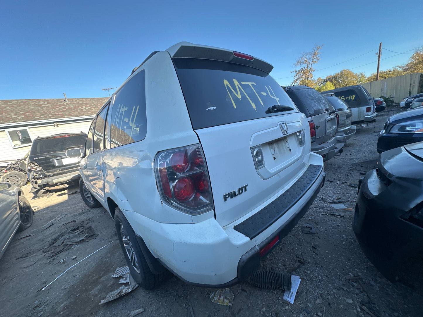 1/2 2003-2008 Honda Pilot | All Parts A - F | SKU #: M17974