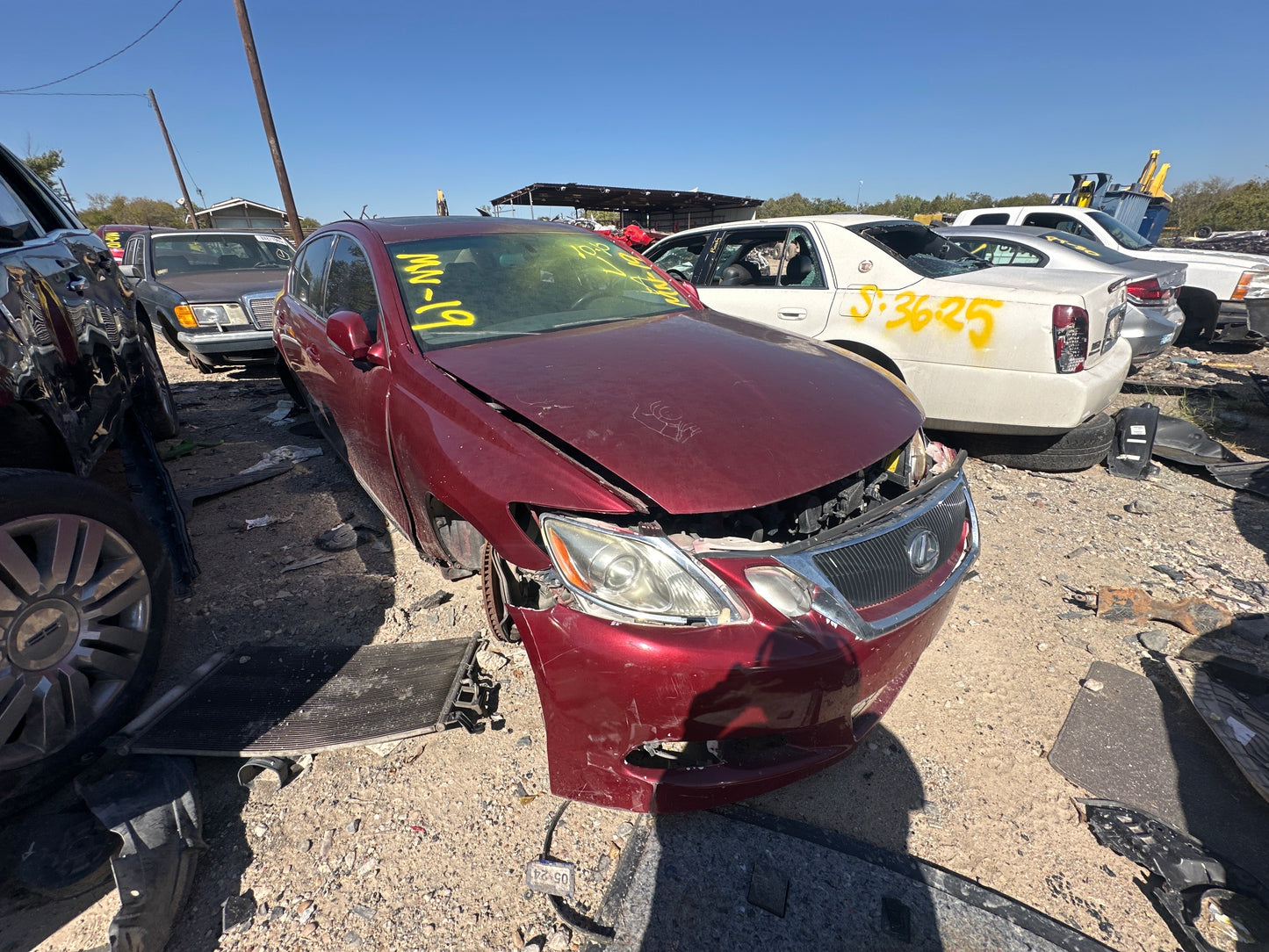 1/2 2006-2011 LEXUS GS350 | All Parts A - F | SKU #: M17869