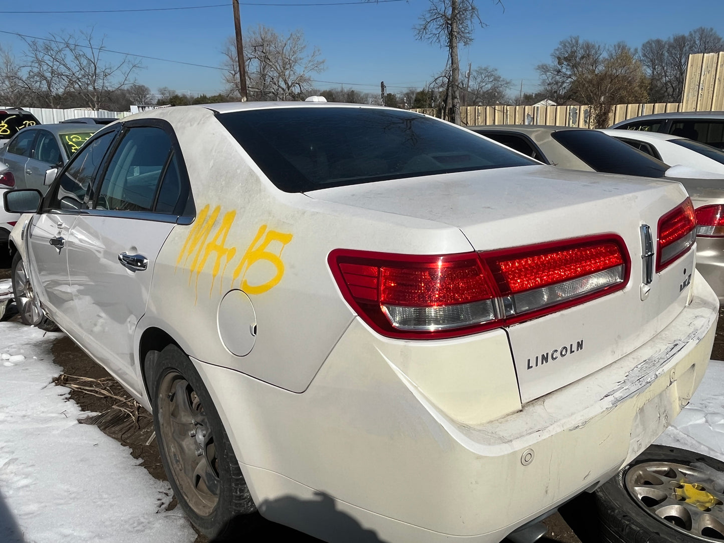 2010-2012 LINCOLN MKZ- PARTING OUT- MA-15- # M18405