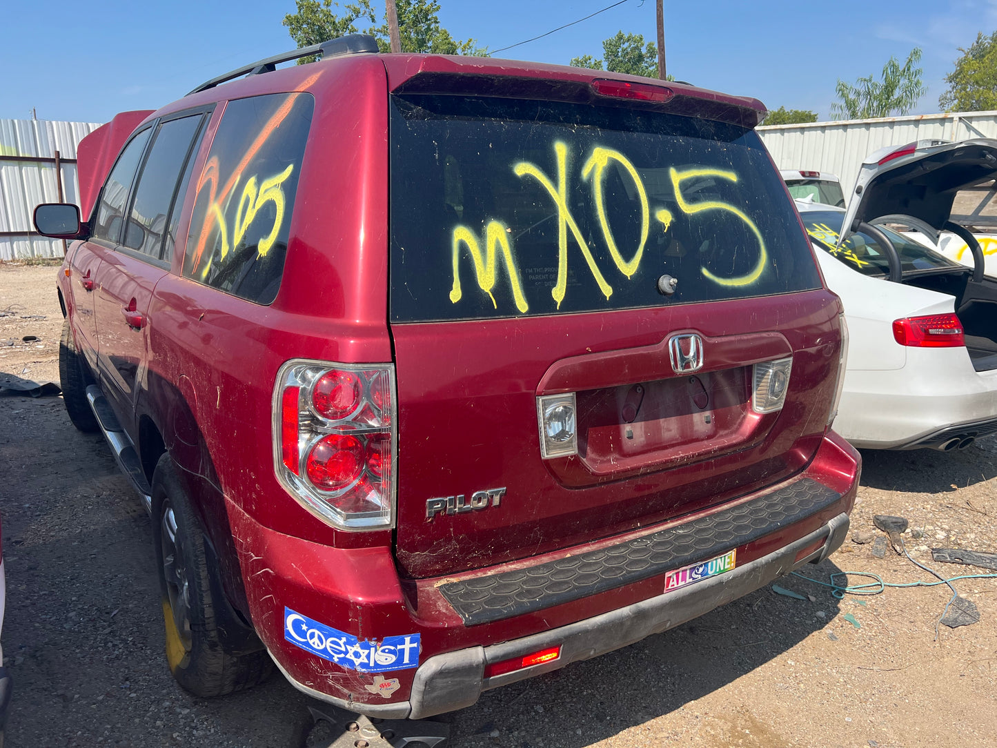 1/2 2003-2008 HONDA PILOT | All Parts A - F | SKU #: M17555