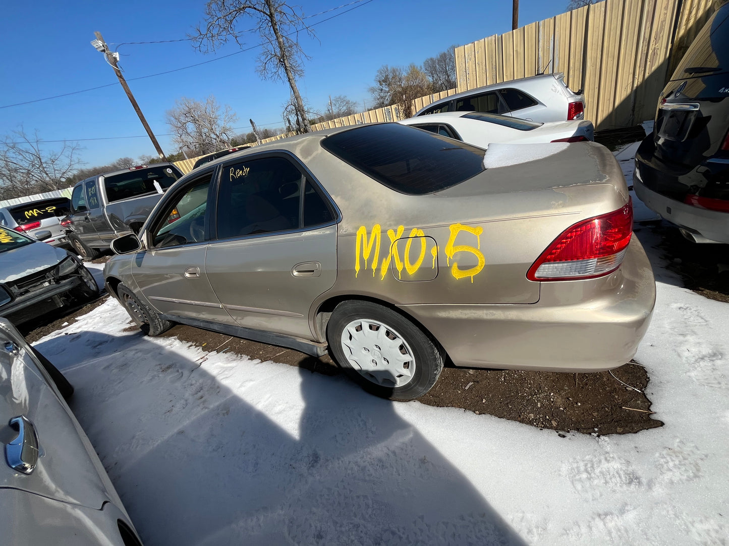 2001 HONDA ACCORD - STOCK #: M18355