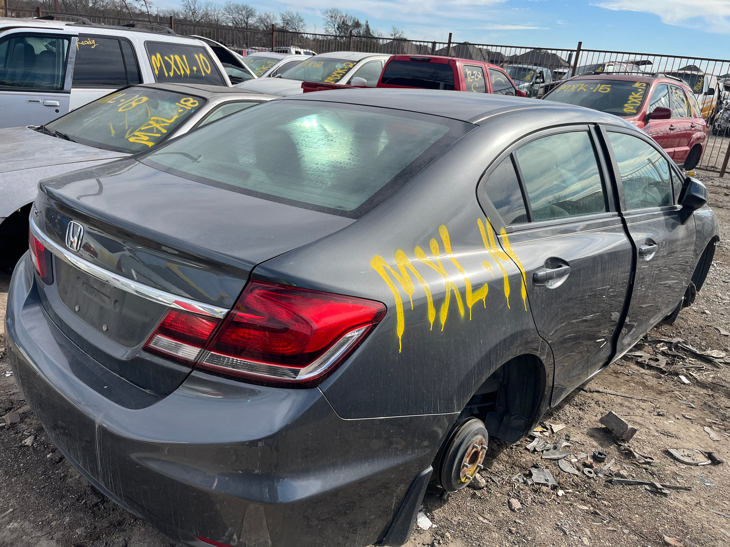 2012-2015 HONDA CIVIC - PARTING OUT- MXL-14- #M18304