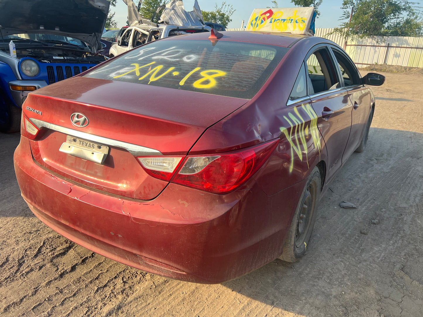 2/2 2011-2014 Hyundai Sonata | All Parts G - Z | SKU #: M17548 XN-18