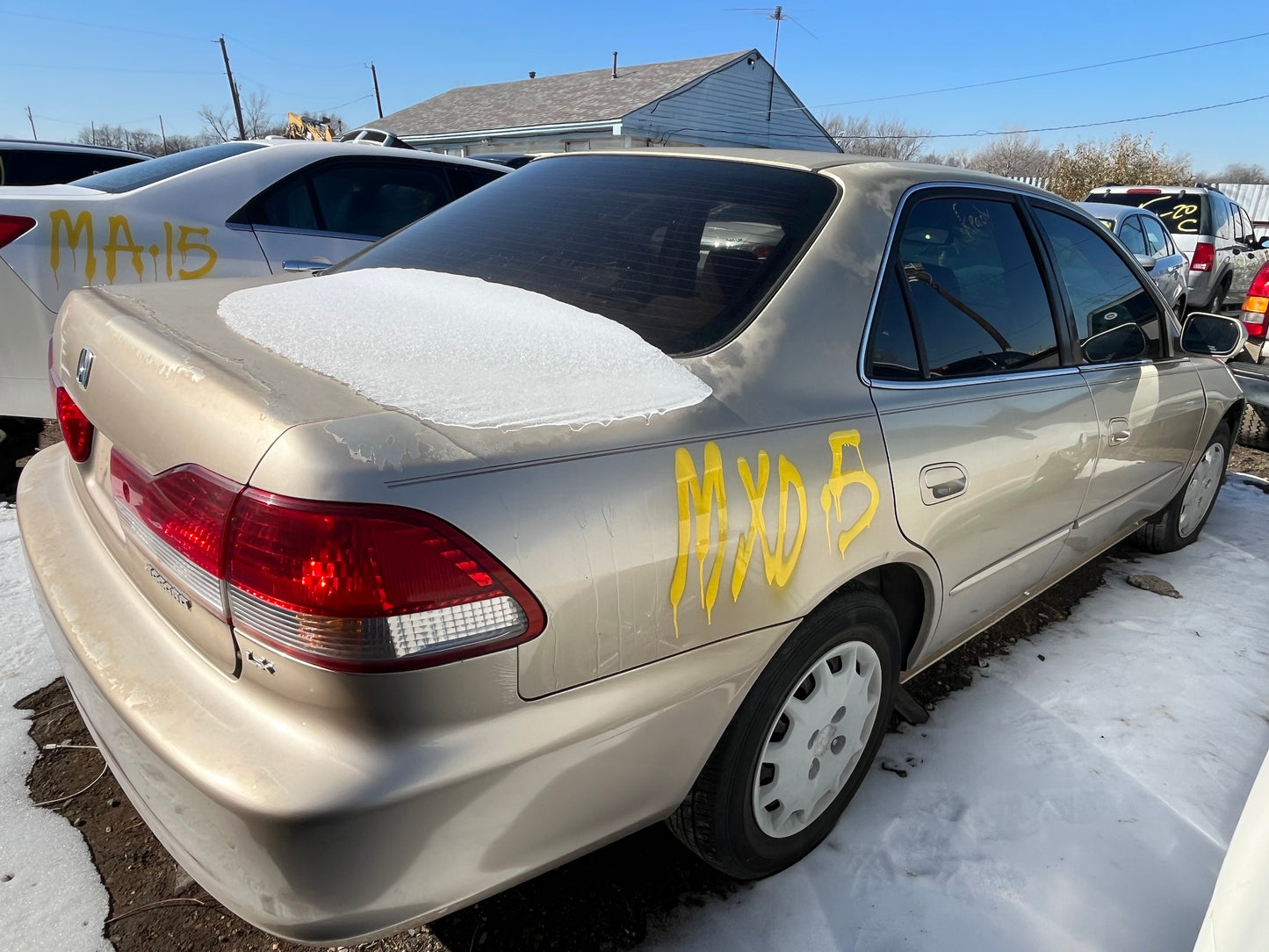 2001 HONDA ACCORD - STOCK #: M18355