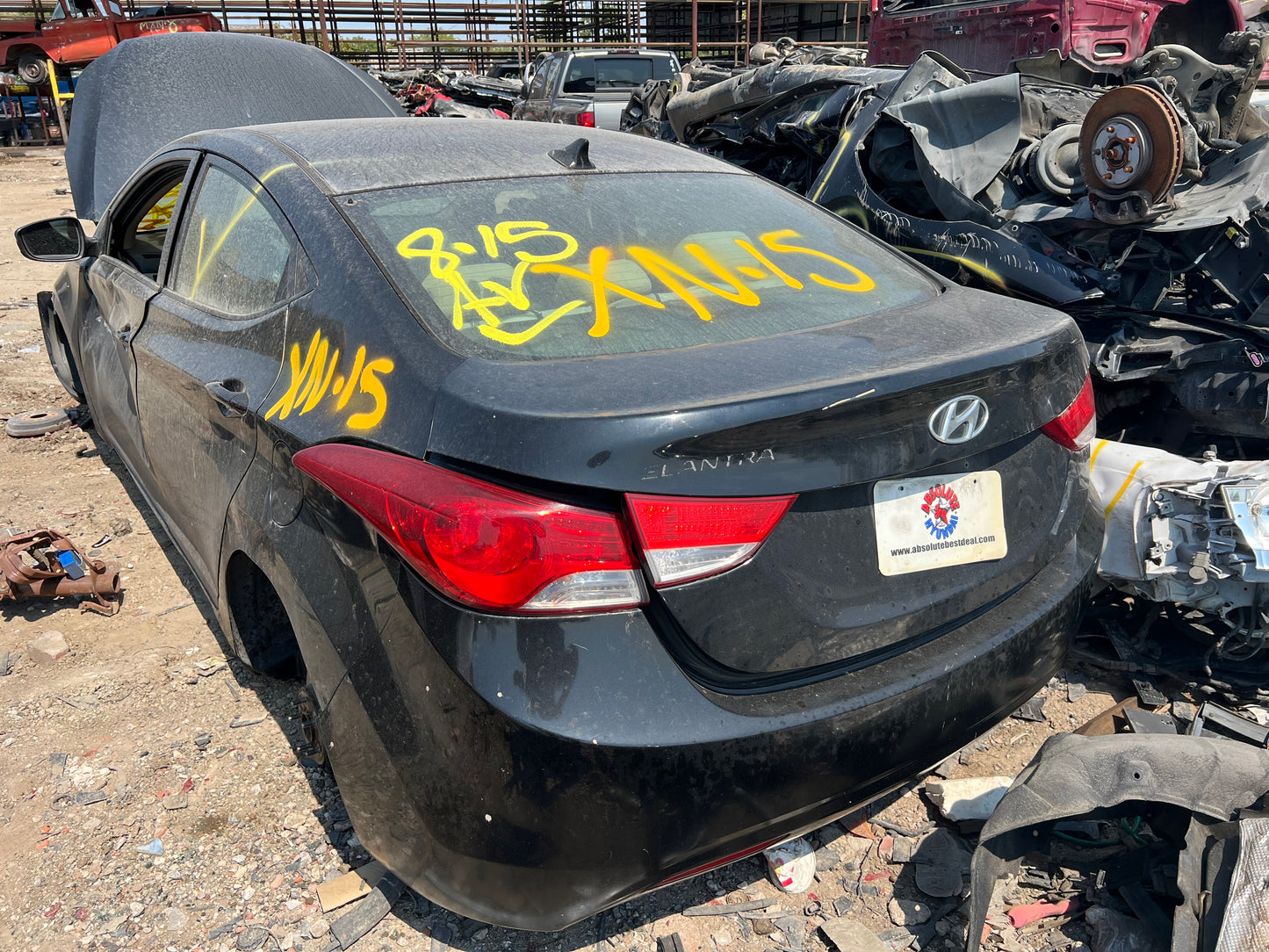 1/2 2011-2013 Hyundai Elantra | All Parts A - F | SKU #: M17545 XN-15