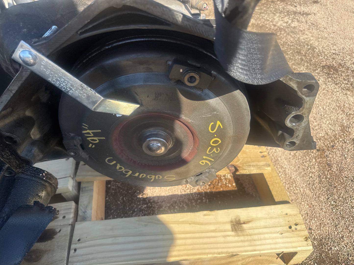 1993-1995 CHEVROLET SUBURBAN  -  AUTOMATIC TRANSMISSION - #MS0316