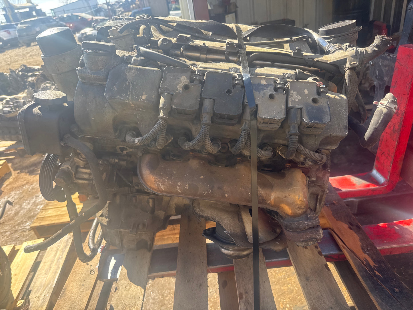 2005-2007 MERCEDES BENZ R500 - 5.0 L ENGINE - # M18366