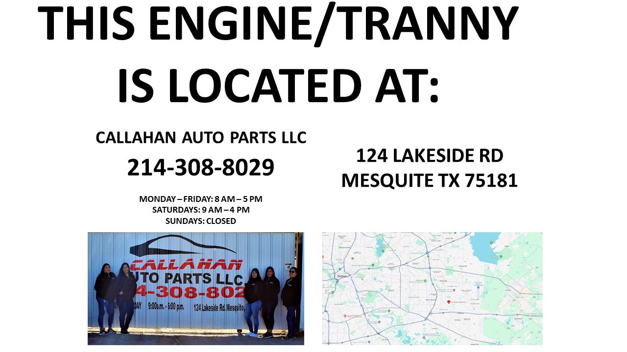 2004-2009 TOYOTA PRIUS - 1.5 L Engine -#M17903