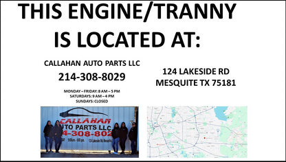 2000 - 2003 TOYOTA CAMRY  - 3.0 L Engine -#16741