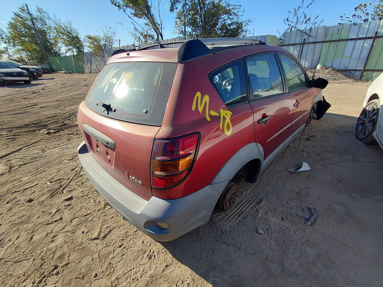 2/2 2003 - 2008 Pontiac Vibe | All Parts G - Z | SKU #: M17848 - M-18