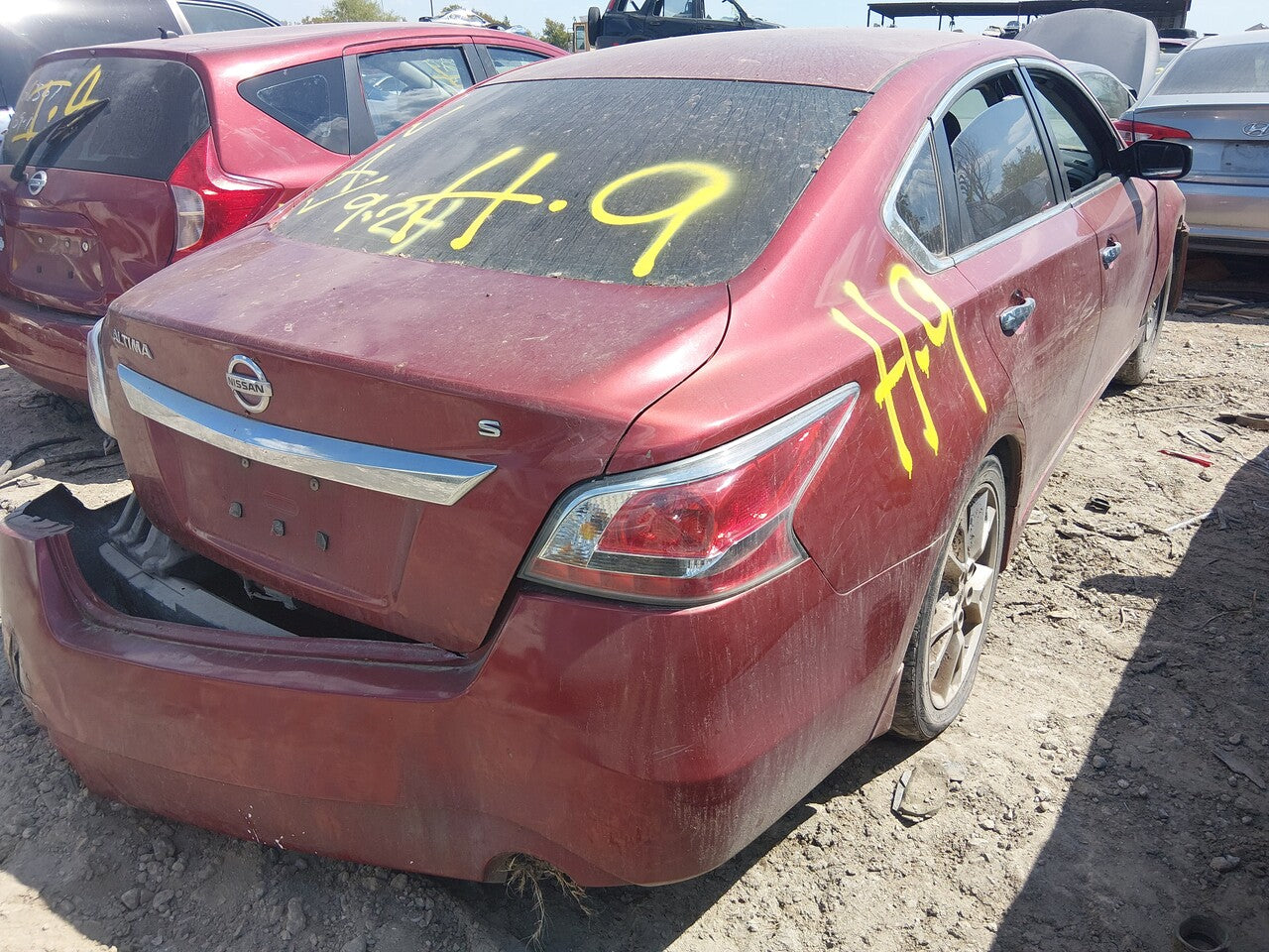 2/2 2013 - 2015 Nissan Altima | All Parts G - Z | SKU #: M17739 - H-9