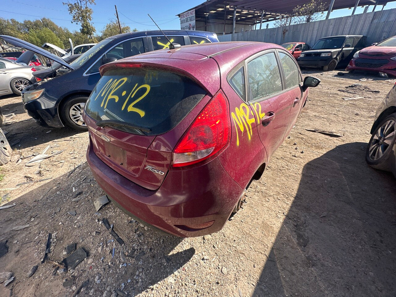 1/2 2011 - 2013 Ford Fiesta | All Parts A - F | SKU #: M17942 MR-12
