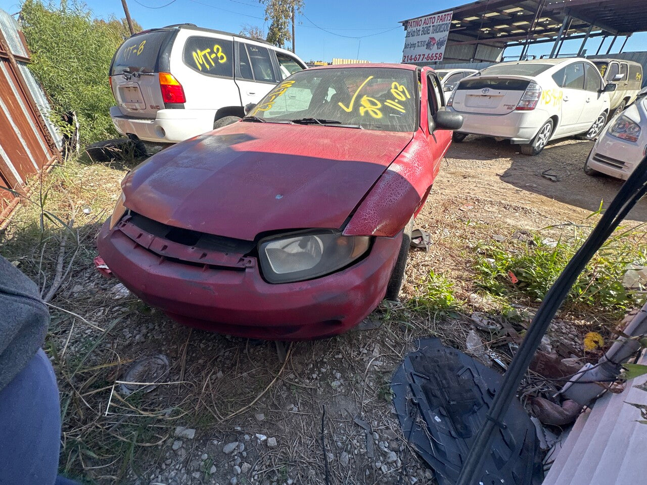 1/2 2003 - 2005 Chevrolet Cavalier | All Parts A - F | SKU #: M17982 - T-12