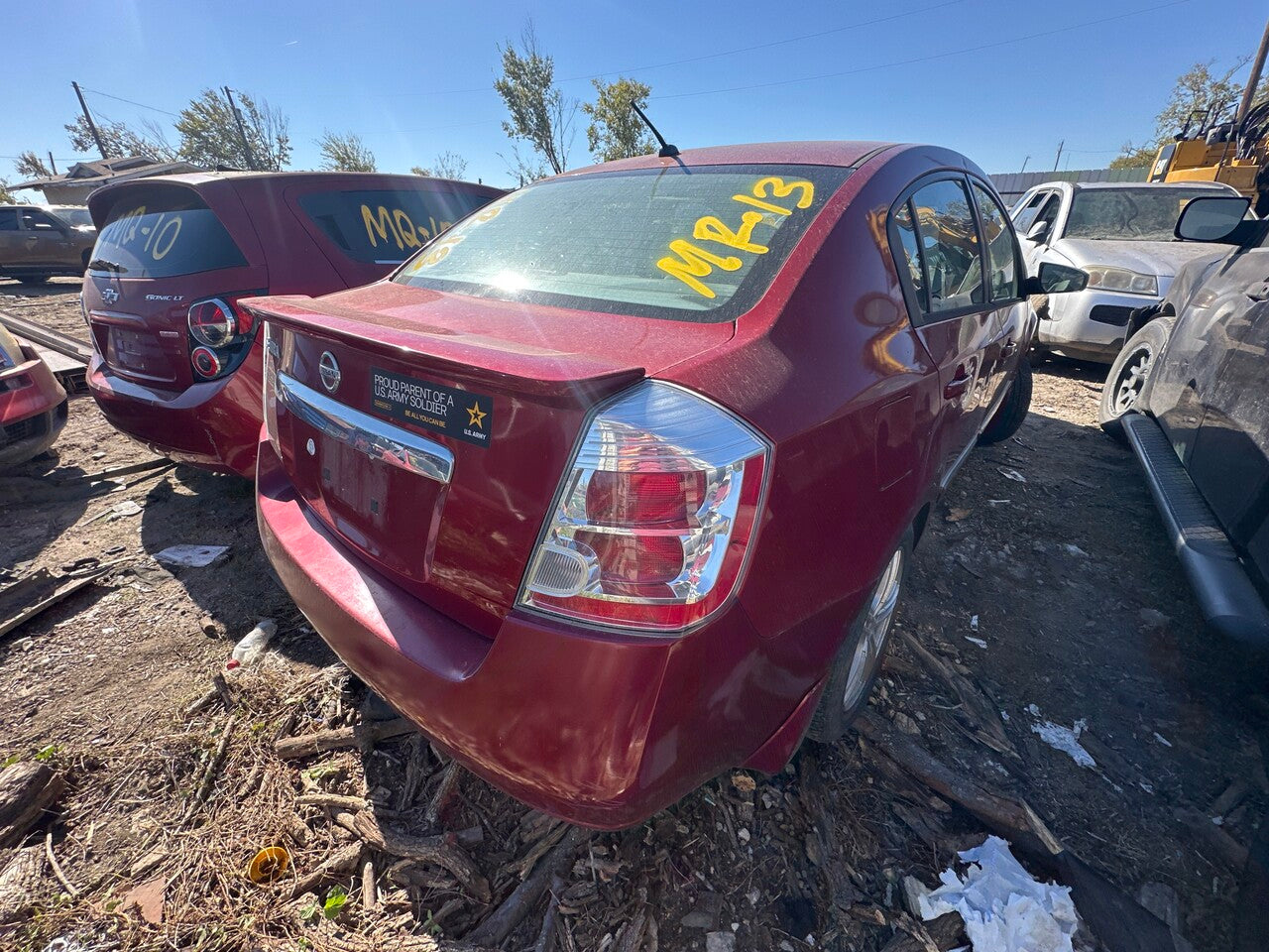 1/2  2007 - 2012 Nissan Sentra | All Parts A - F | SKU #: M17943 - R-13