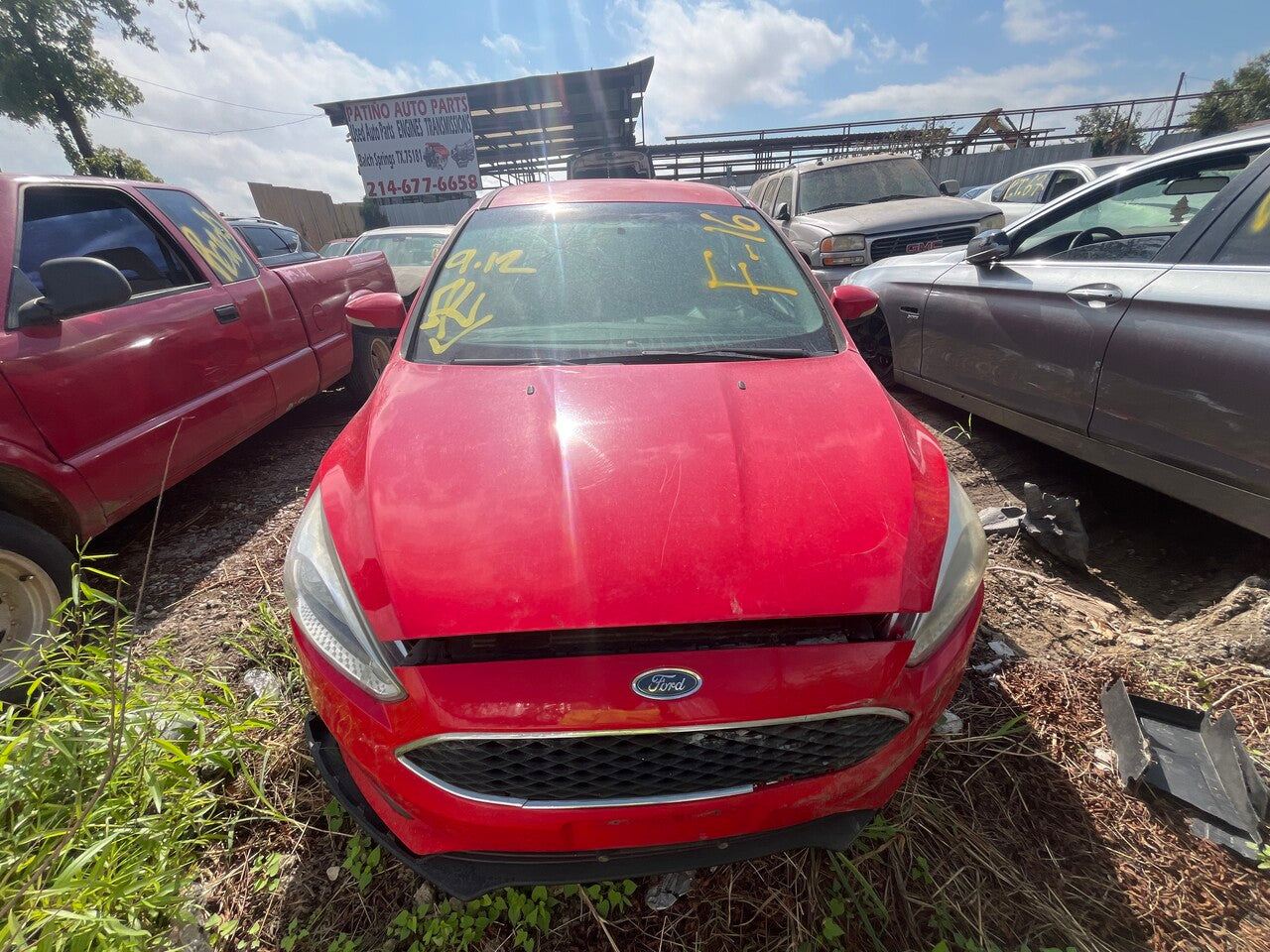 1/2 2015 - 2018 Ford Focus | All Parts A - F | SKU #: M17706 - F16