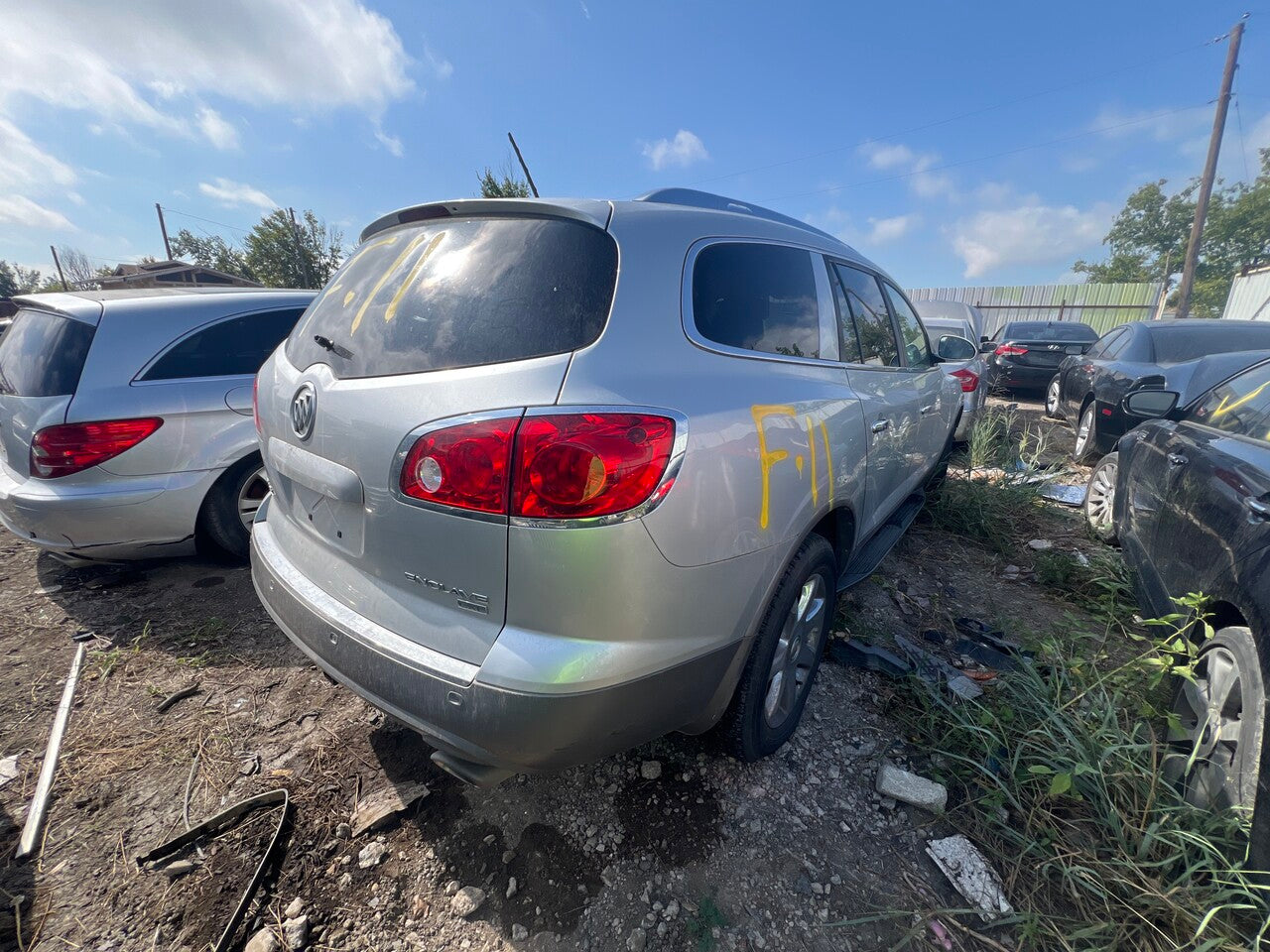 2/2 2008 - 2010 Buick Enclave | All Parts G - Z | SKU #: M17701 - F-11
