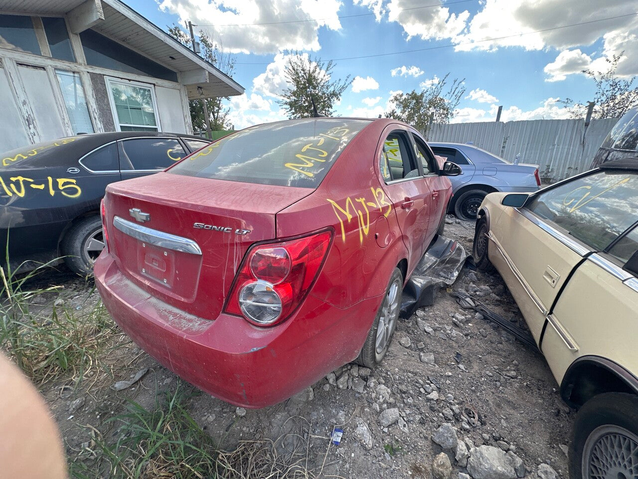 2/2 2012 - 2016 Chevrolet Sonic | All Parts G - Z | SKU #: M17783 CJ-13