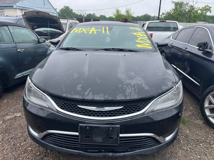2015-2017 CHRYSLER 200- PARTING OUT- MXA-11 Stock #:  M18881