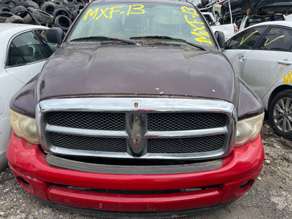 2000-2006 DODGE RAM 1500 - PARTING OUT-MXF-13 Stock #M18983