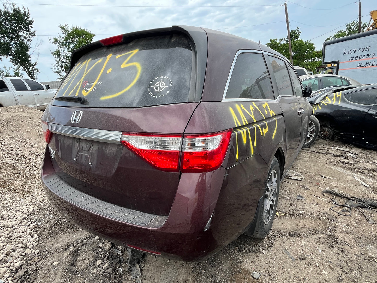 2011-2013 HONDA ODYSSEY - PARTING OUT-MXJ -3  Stock #:M19053