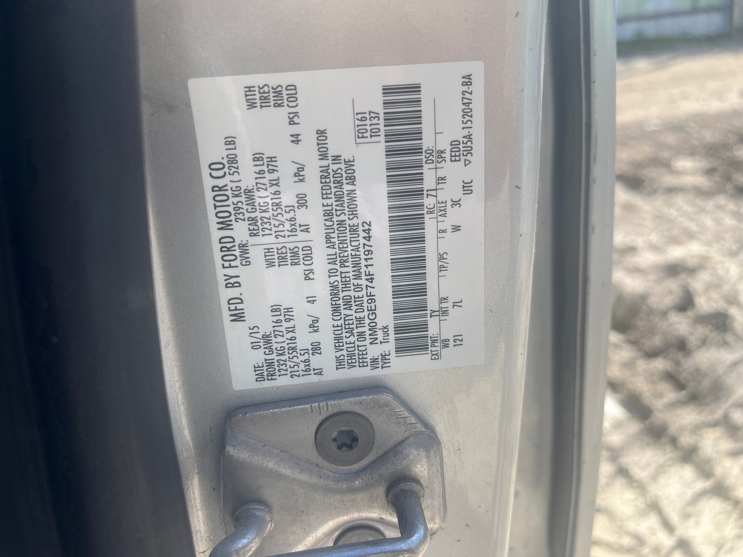 2014-2018 Ford Transit Connect - Stock #: M19141