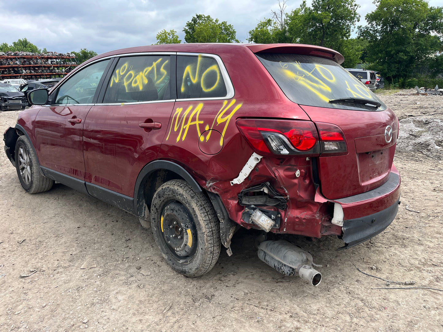2007-2015 MAZDA CX-9 - PARTING OUT-MXA-14 - Stock #:M19204