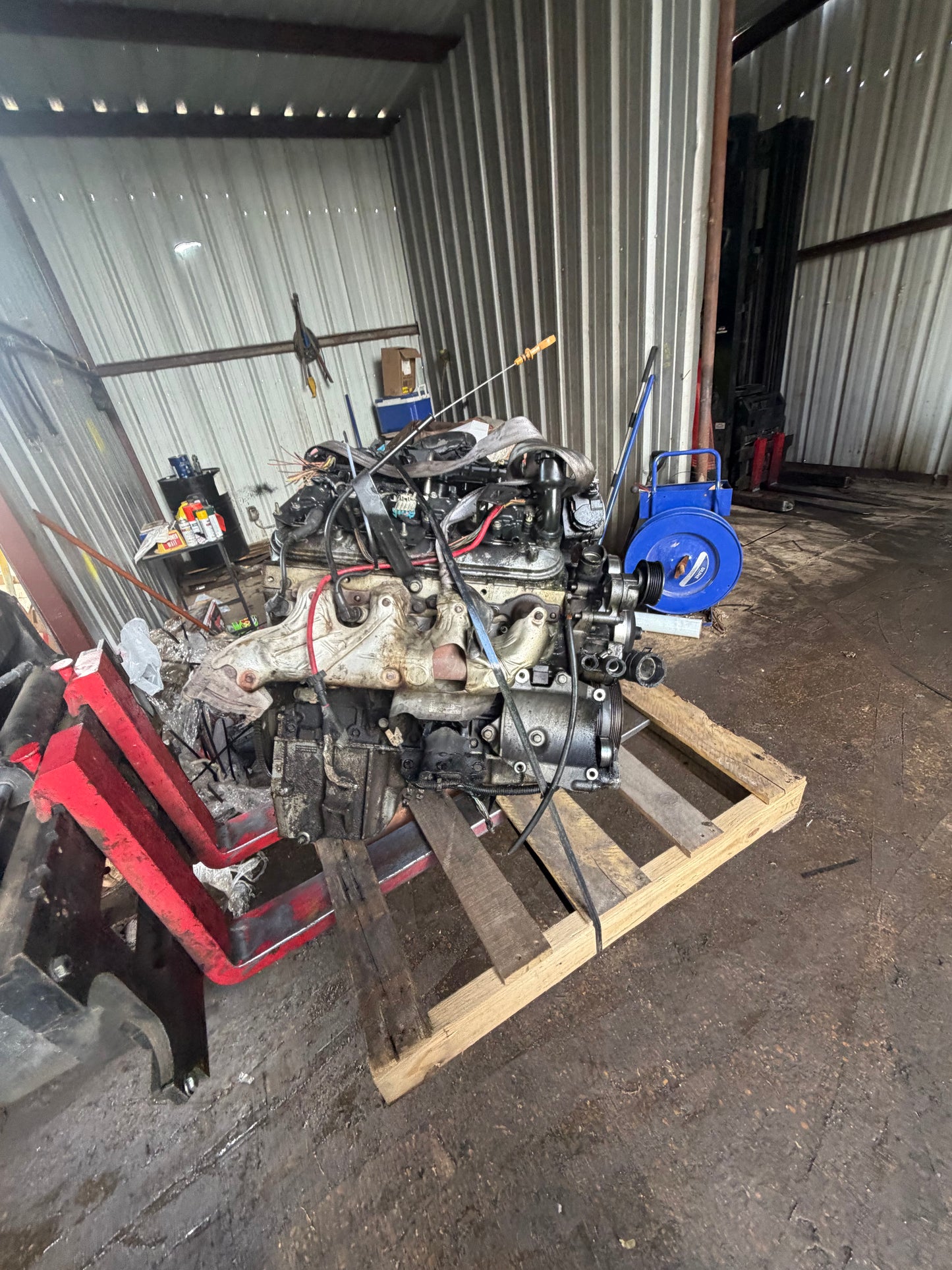 2007-2008 CHEVROLET SILVERADO  -  4.8 L ENGINE - #M19131