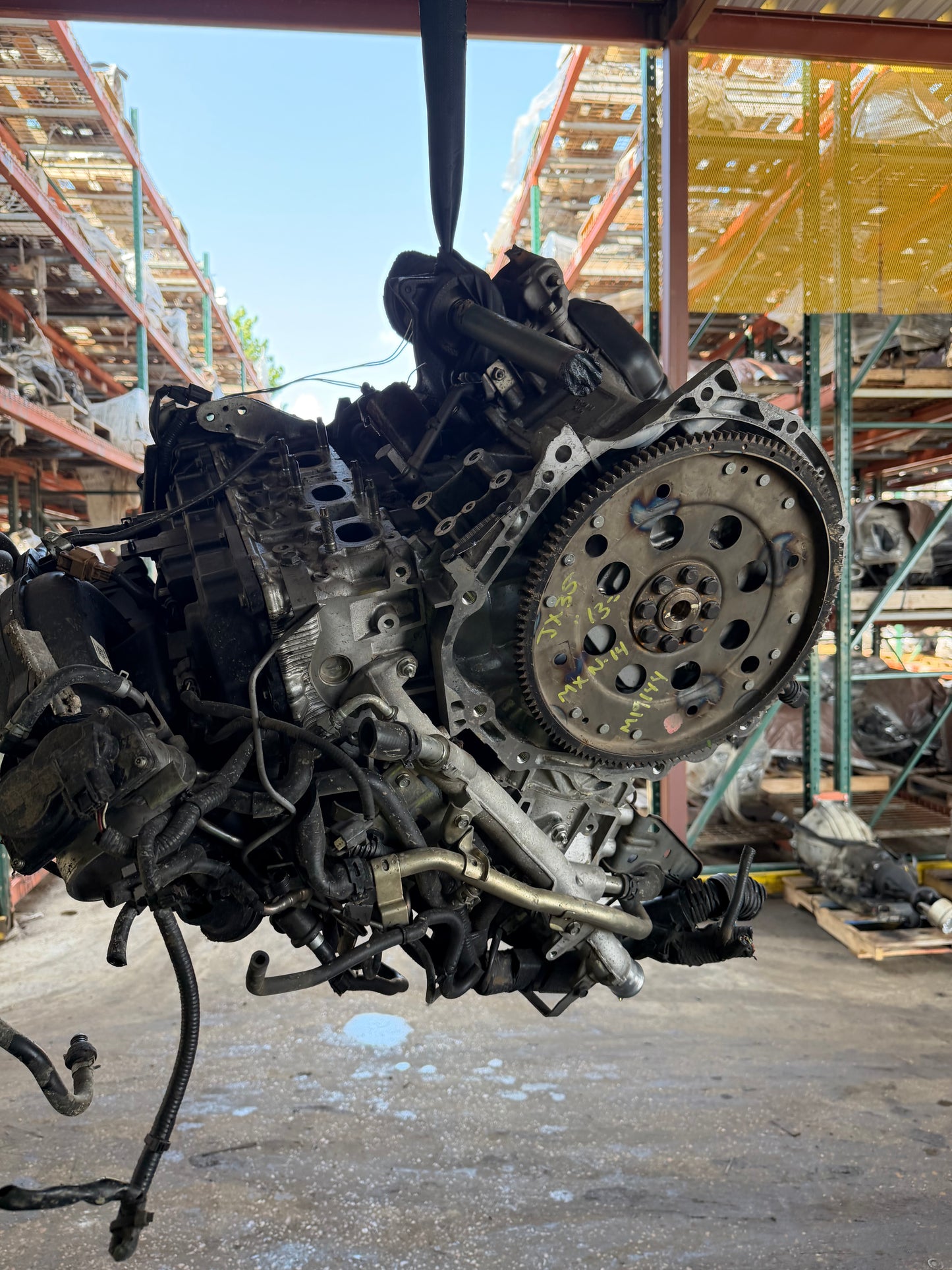 2013-2014 INFINITI JX35 3.5 L Engine -#M19144