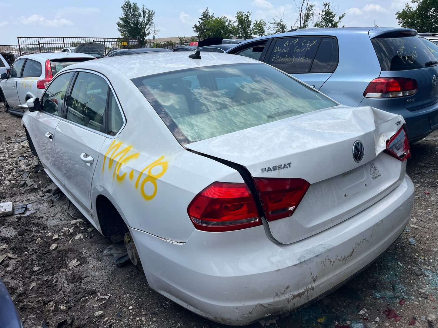 2012-2015 VOLKSWAGEN PASSAT  - PARTING OUT-MC-18 - Stock #:M19248