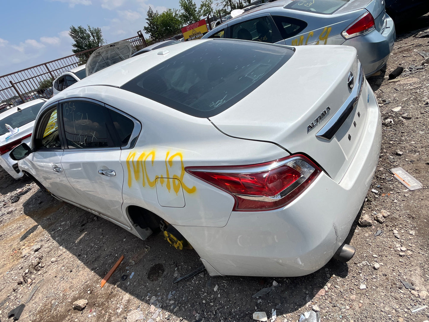 2013-2015 NISSAN ALTIMA -PARTING OUT-MC-12 Stock #:M19242