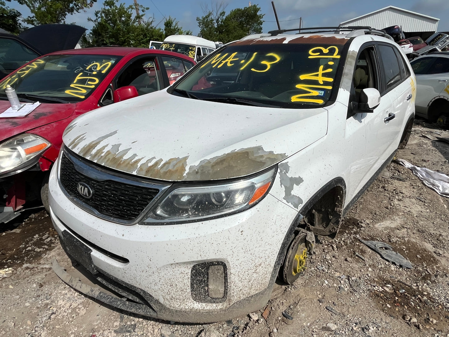 2011-2015 KIA SORENTO - PARTING OUT - MA-13STOCK #M19203