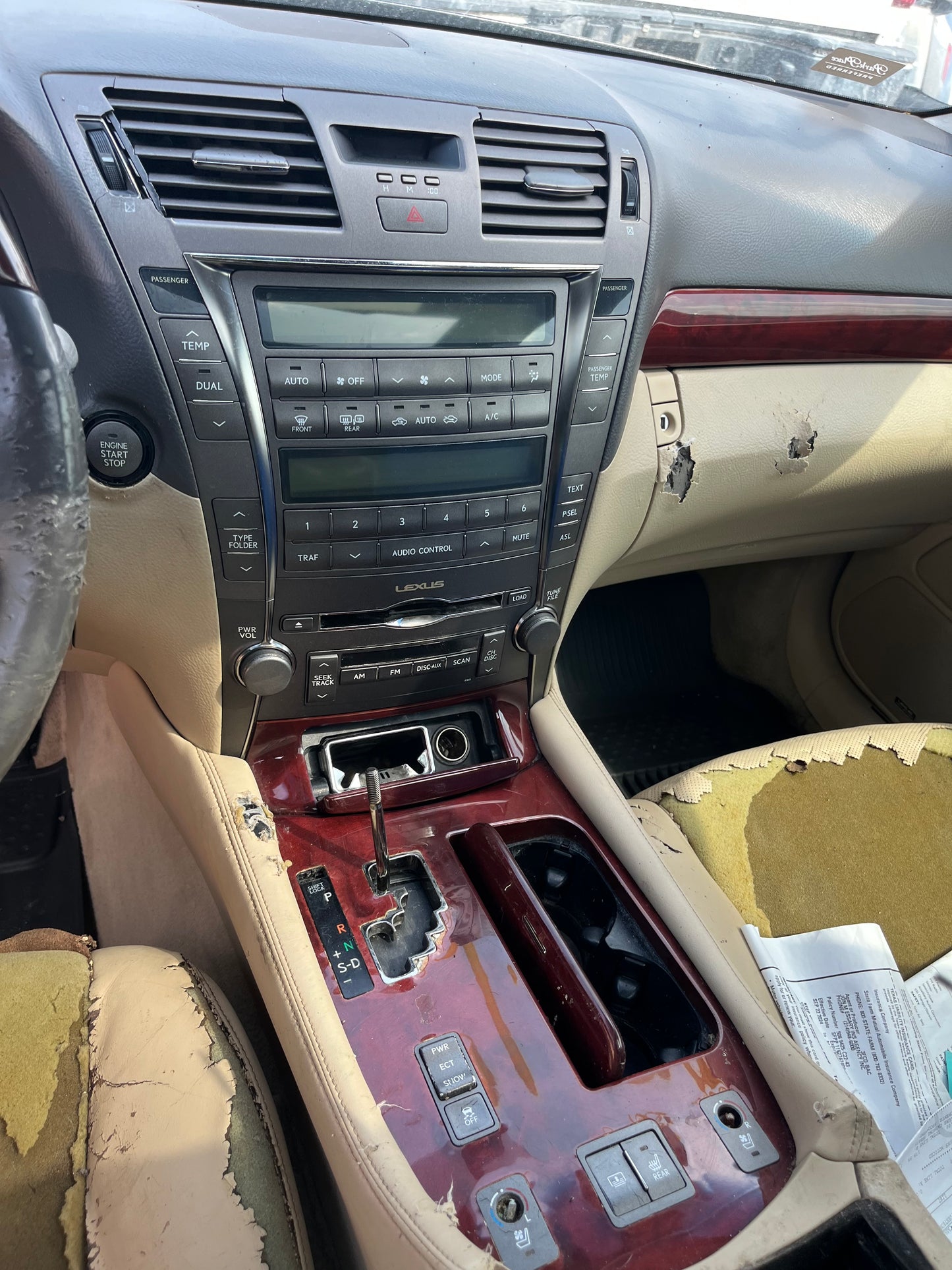 2007-2009 Lexus LS460 - Stock #: M19251