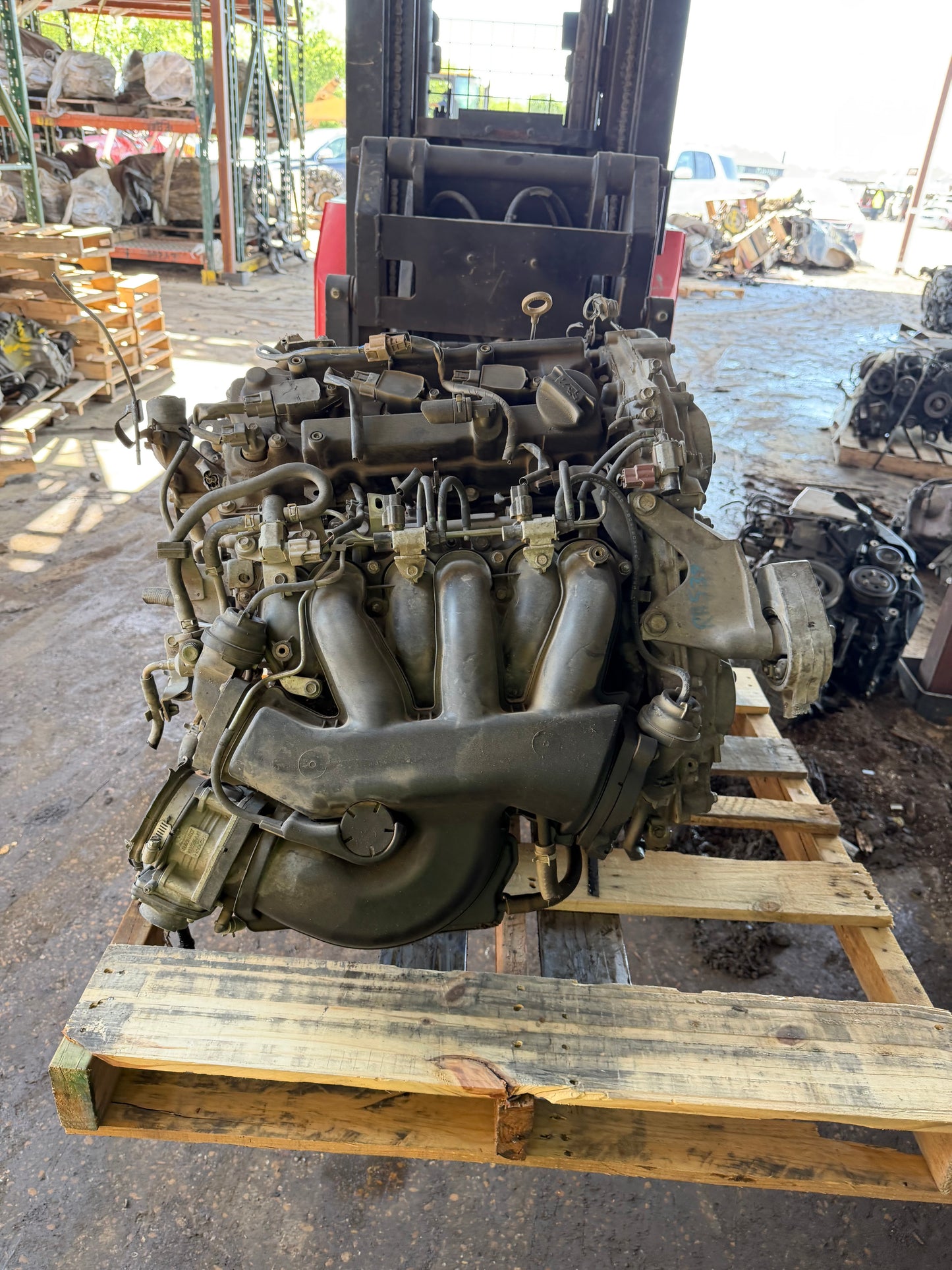2013-2014 NISSAN PATHFINDER 3.5 L Engine -#M19207