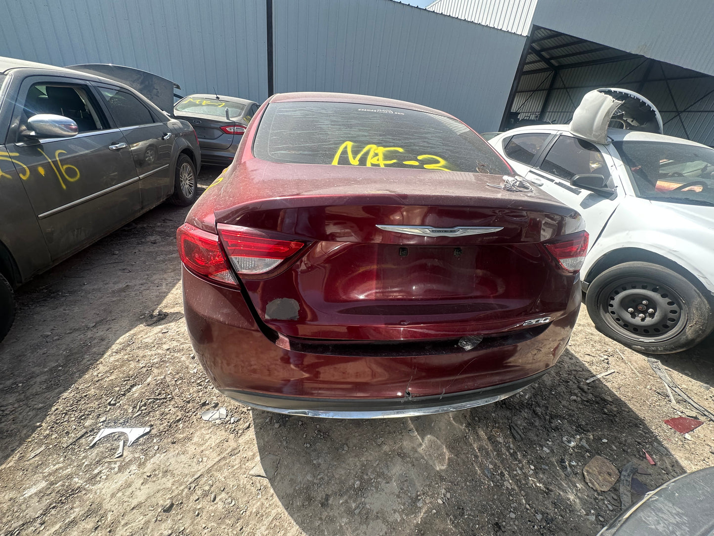 2015-2017 CHRYSLER 200- PARTING OUT-MF- 3- Stock #:M19293