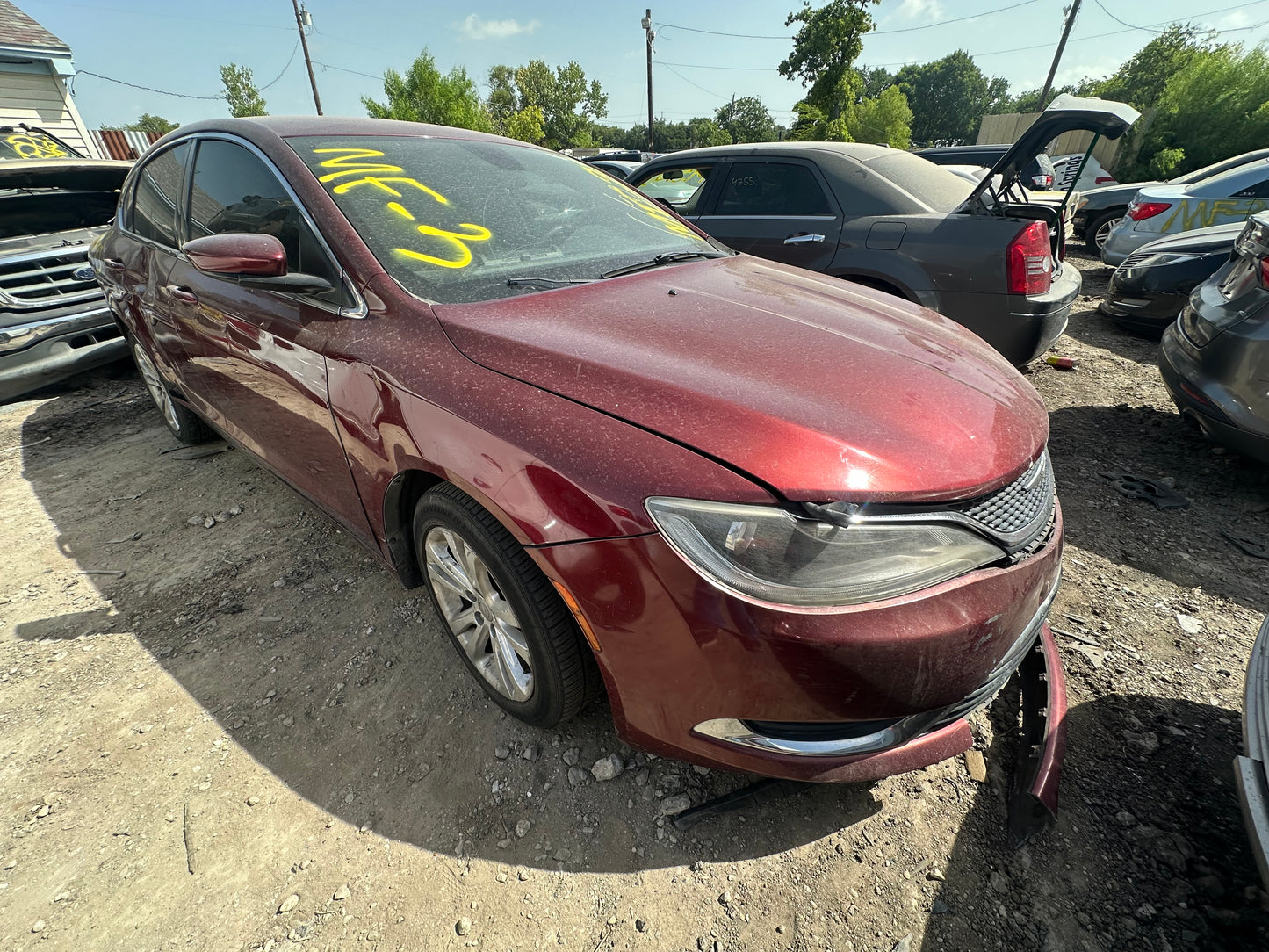 2015-2017 CHRYSLER 200- PARTING OUT-MF- 3- Stock #:M19293